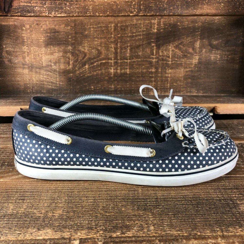 Sperry Womens Top Sider Hailey Slip On Boat Shoe 8